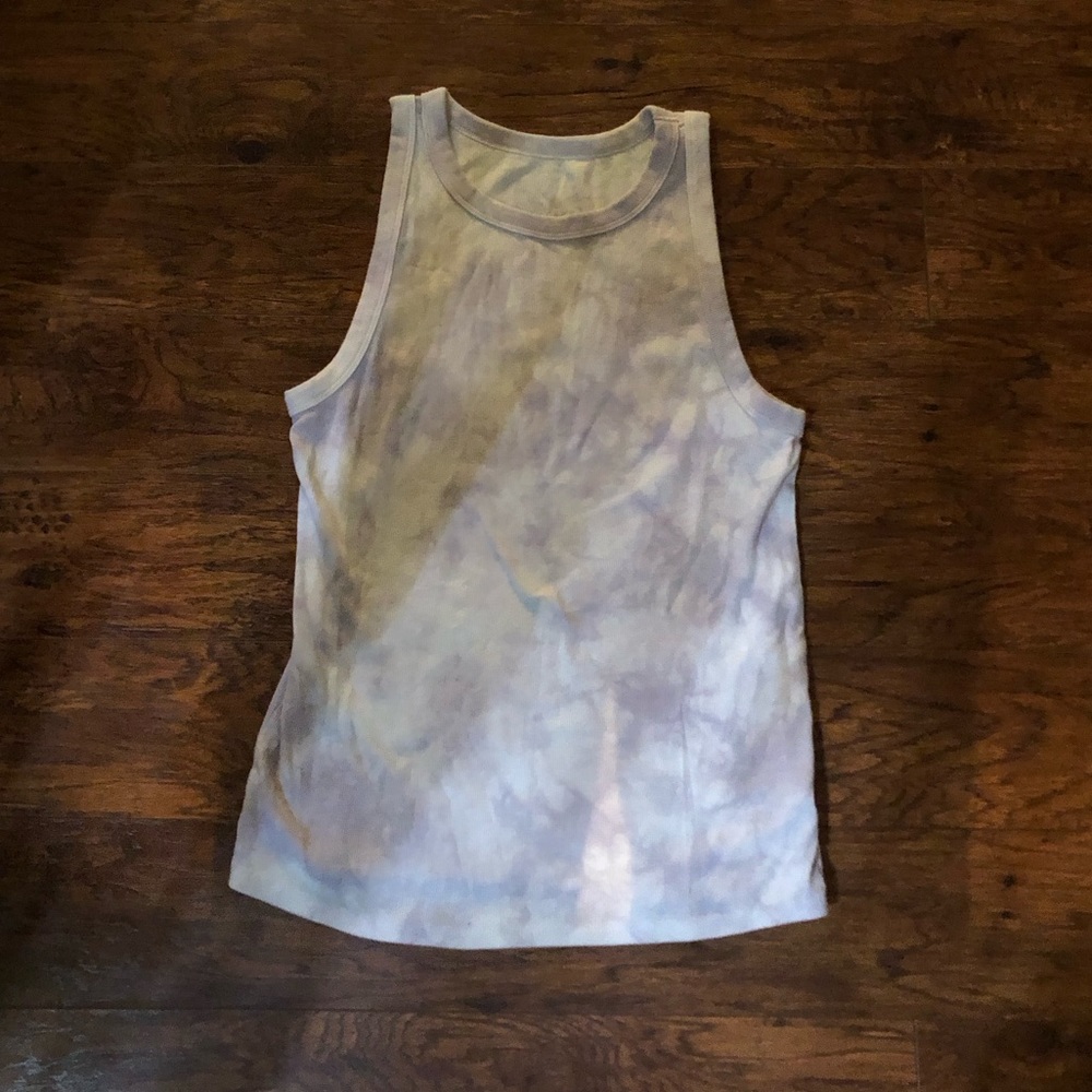 Purple Tie Dye Tank